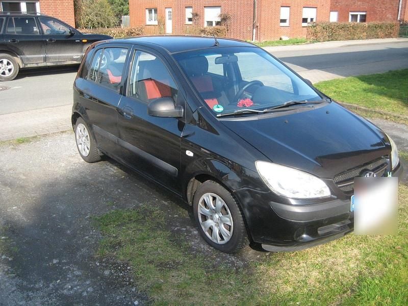 Gebraucht Hyundai Getz 67 PS (49 kW) 2008 Schwarz Kleinwagen