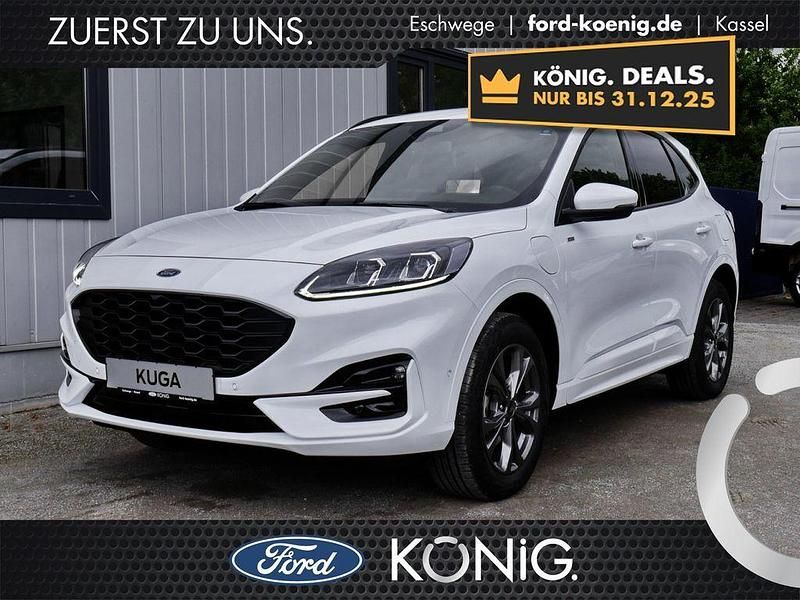 Frozen white (weiß) Gebraucht 2023 Ford Kuga ST-Line SUV | 29.250 € (Fairer Preis) - Bild 1/4