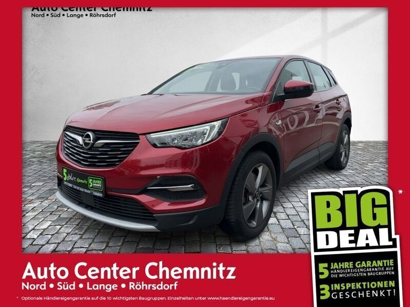 Rubin rot Gebraucht 2022 Opel Grandland X Elegance SUV | 20.446 € (Guter Preis) - Bild 1/4