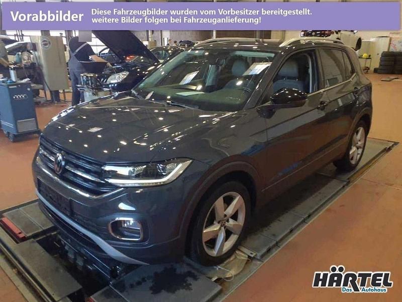 Gebraucht VW T-Cross Style 110 PS (80 kW) 2021 Uranograu (grey), solid SUV