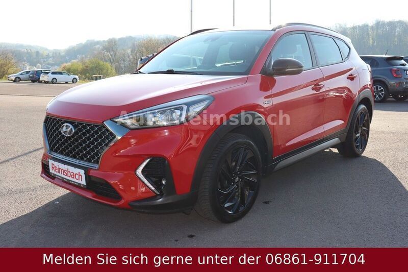 Rot Gebraucht 2019 Hyundai Tucson N Line SUV | 17.990 € (Fairer Preis) - Bild 1/4