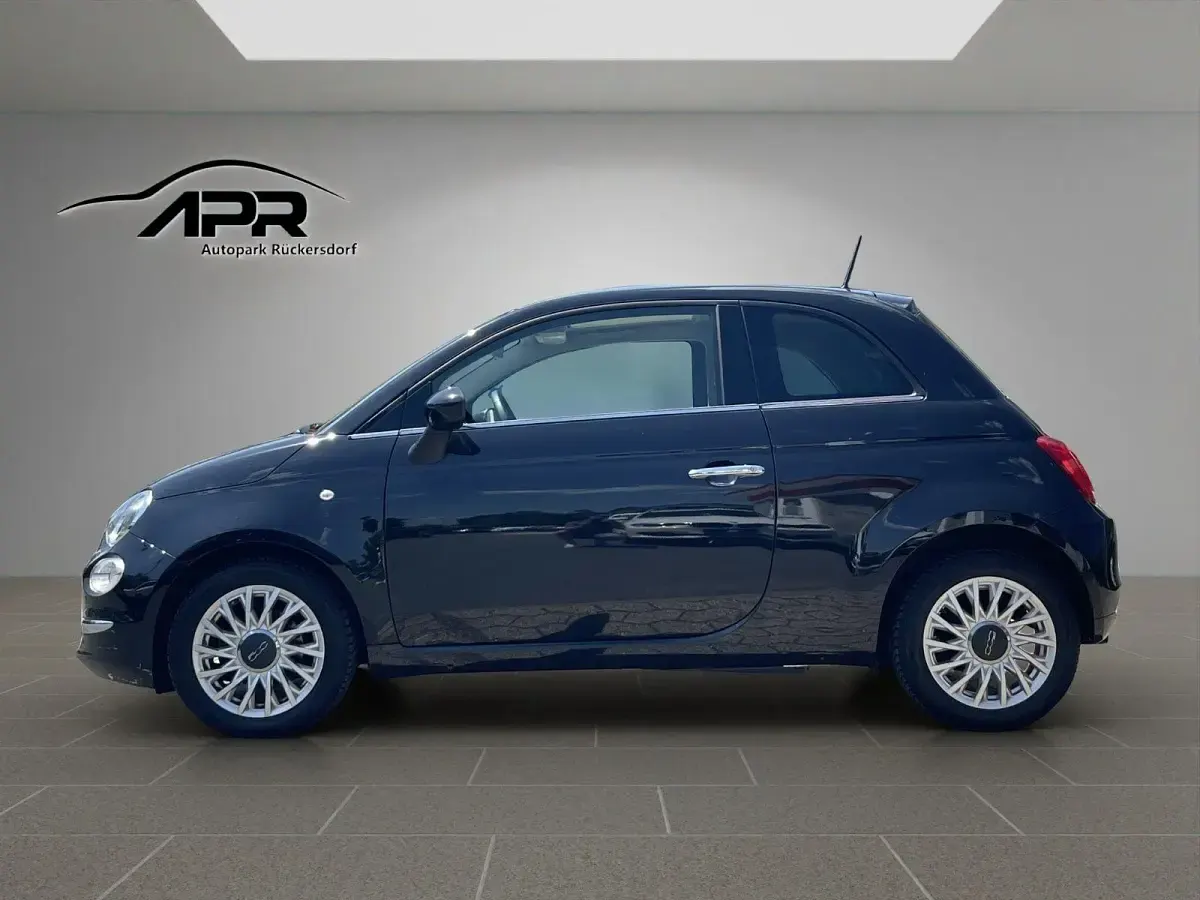 Gebraucht Fiat 500 Lounge 86 PS (63 kW) 2017 Schwarz Kleinwagen