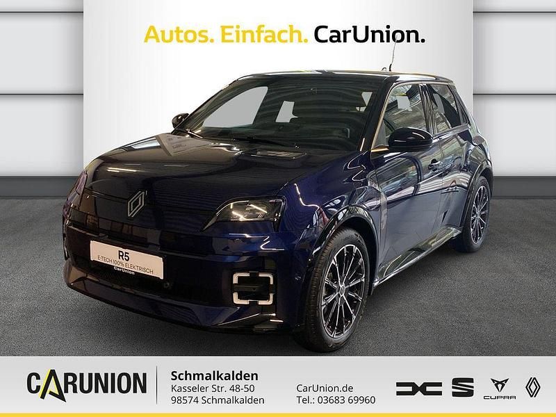 Gebraucht Renault 5 E-Tech Iconic 110 kW (150 PS) 2024 Nachblau + black pearlschwarz Limousine