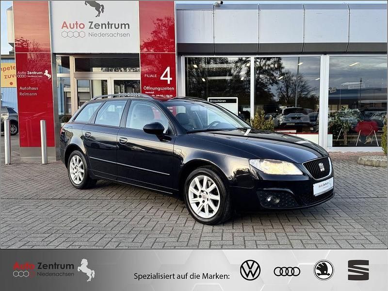 Dunkel schwarz metallic Gebraucht 2010 Seat Exeo Style Kombi | 5.970 € (Fairer Preis) - Bild 1/4