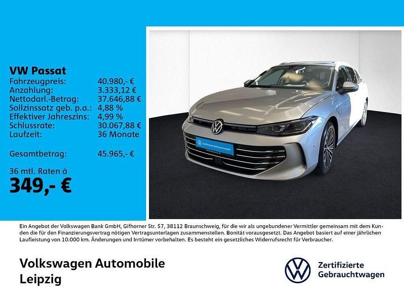 Gebraucht VW Passat Elegance 177 PS (130 kW) 2024 Silber Limousine