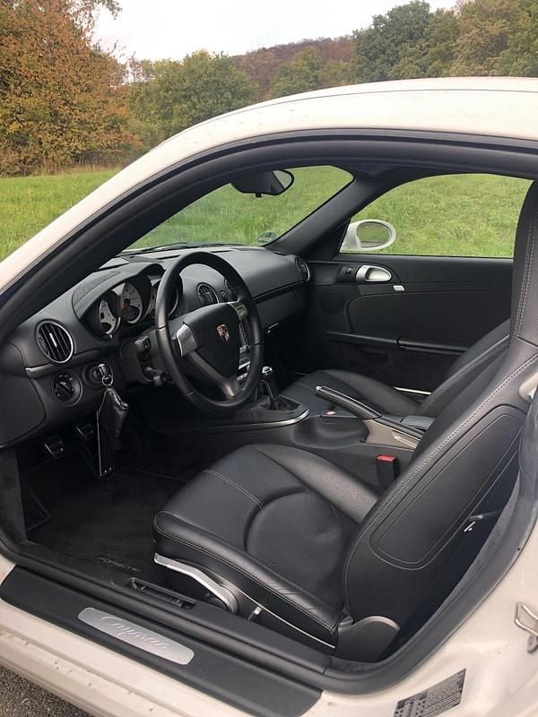 Weiß Gebraucht 2009 Porsche Cayman Coupé | 28.000 € (Superpreis) - Bild 1/3