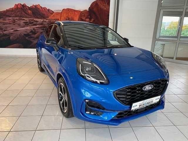 Blau Gebraucht 2024 Ford Puma ST-Line X SUV | 27.990 € (Etwas zu teuer) - Bild 1/4