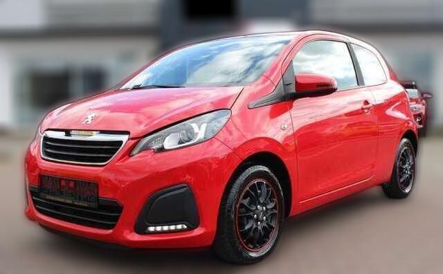 Rot Gebraucht 2016 Peugeot 108 Active Kleinwagen | 6.620 € (Guter Preis) - Bild 1/1