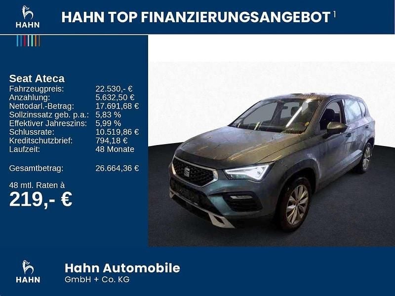 Gebraucht Seat Ateca Style 150 PS (110 kW) 2021 Grau SUV