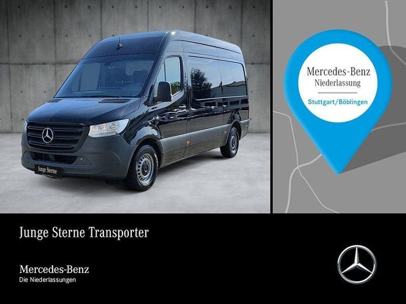 Schwarz Gebraucht 2021 Mercedes Sprinter Van | 24.978 € (Superpreis) - Bild 1/4