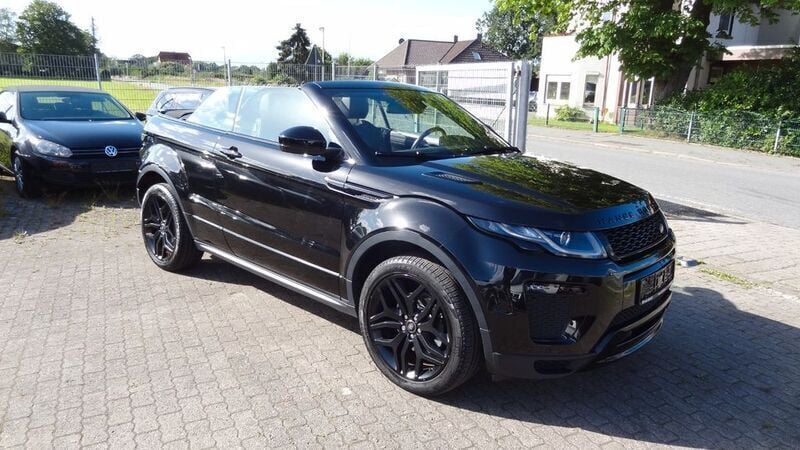 Santorini black (metallic) Gebraucht 2016 Land Rover Range Rover evoque HSE Cabrio | 27.980 € (Guter Preis) - Bild 1/4