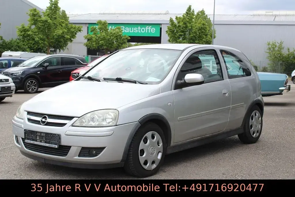 Gebraucht Opel Corsa 80 PS (58 kW) 2005 Silber Kleinwagen