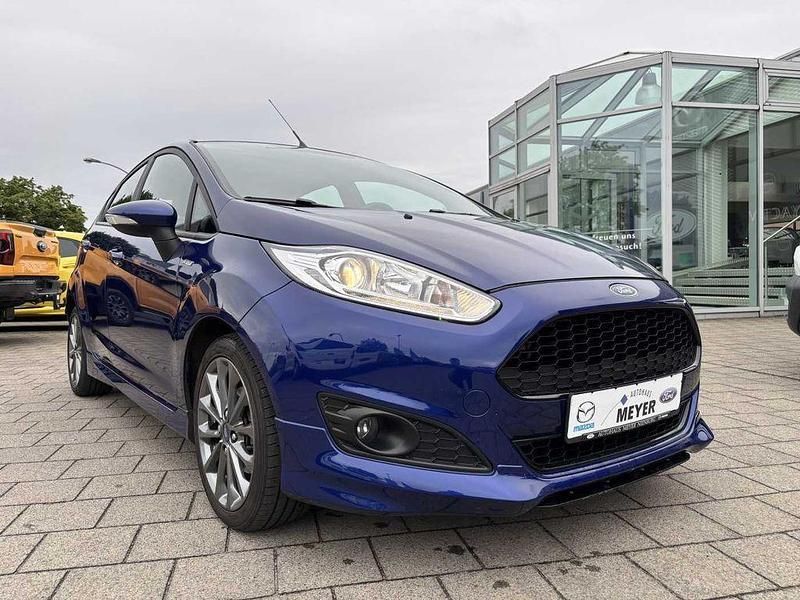 Deep impact blue Gebraucht 2017 Ford Fiesta ST-Line Kleinwagen | 9.900 € (Guter Preis) - Bild 1/4