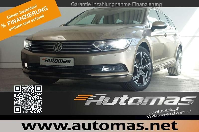 Sand gold metallic Gebraucht 2016 VW Passat Comfortline Kombi | 15.980 € (Fairer Preis) - Bild 1/4