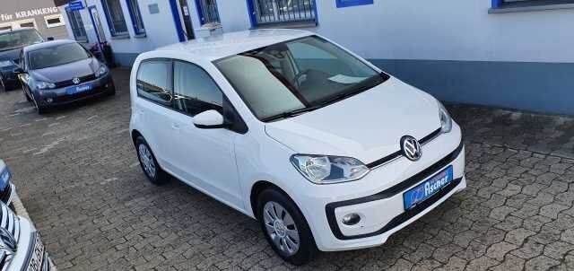 Gebraucht VW up! move up! 60 PS (44 kW) 2018 Weiß Kleinwagen