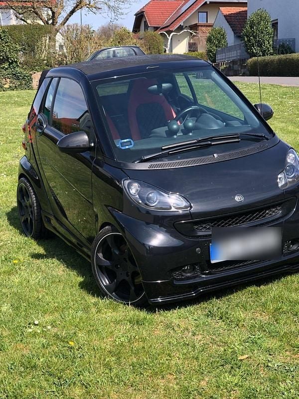 Schwarz Gebraucht 2010 Smart ForTwo Cabrio Brabus Cabrio | 6.990 € - Bild 1/4