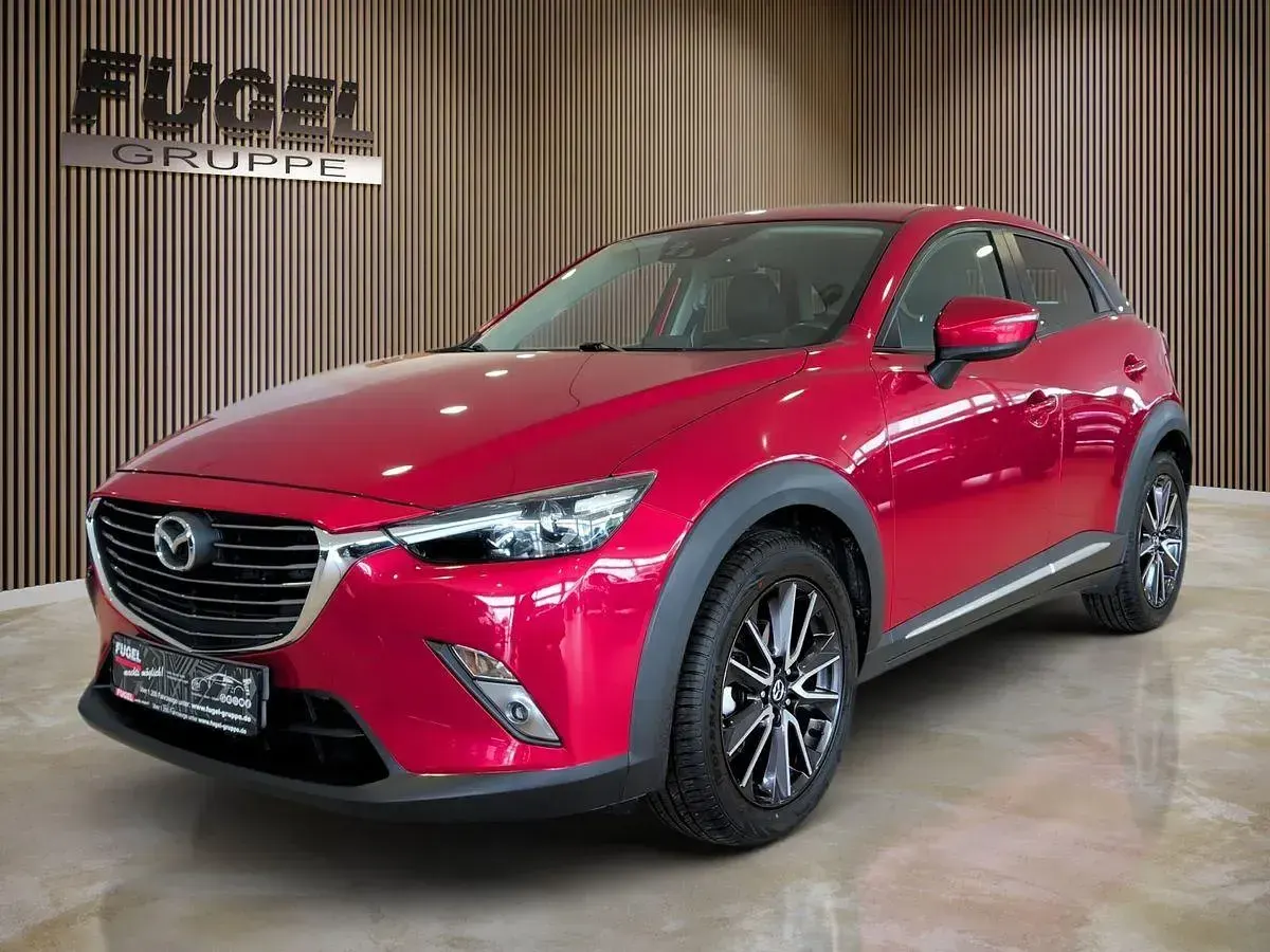 Gebraucht Mazda CX-3 Sports-Line 150 PS (110 kW) 2015 Rubinrot metallic SUV
