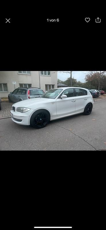 Weiß Gebraucht 2008 BMW 116 Kleinwagen | 5.200 € - Bild 1/4