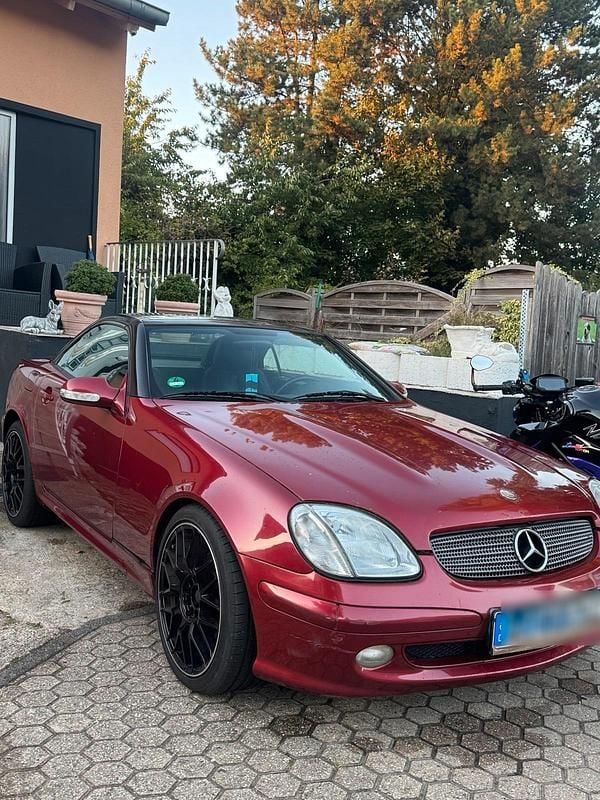 Rot Gebraucht 2000 Mercedes SLK200 Cabrio | 2.250 € (Superpreis) - Bild 1/4