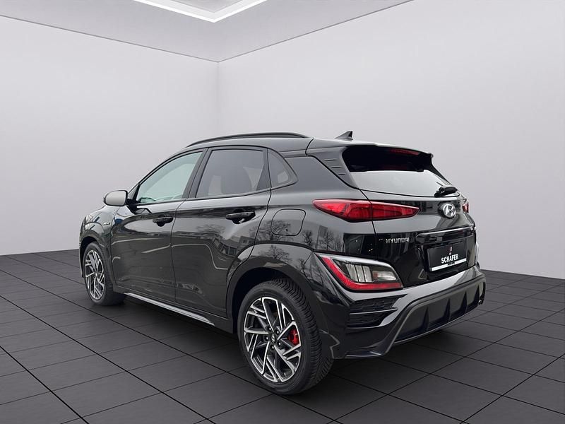 Gebraucht Hyundai Kona N Line 199 PS (146 kW) 2022 Schwarz SUV