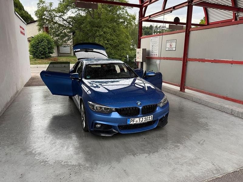 Blau Gebraucht 2017 BMW 430 Gran Coupé Sport Line Coupé | 23.900 € (Fairer Preis) - Bild 1/4