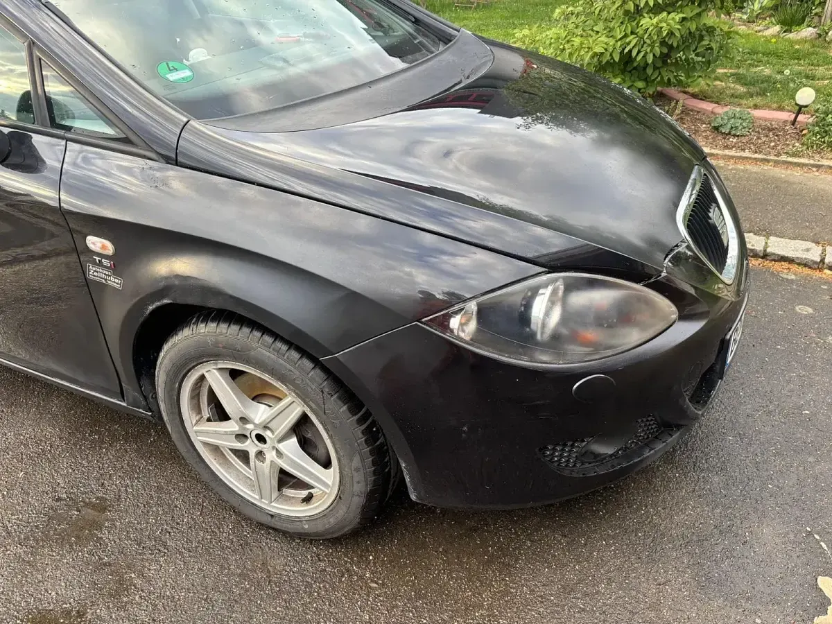 Gebraucht Seat Leon 125 PS (91 kW) 2008 Schwarz Kleinwagen