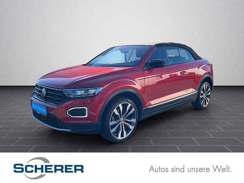 Kings red metallic Gebraucht 2020 VW T-Roc Cabriolet Style Cabrio | 20.900 € (Guter Preis) - Bild 1/4