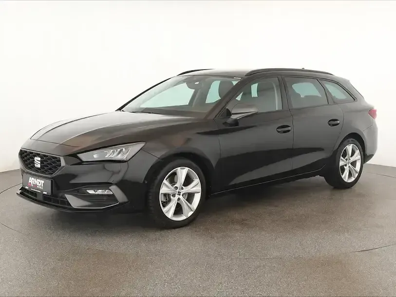 Gebraucht Seat Leon FR 150 PS (110 kW) 2024 Midnight schwarz Limousine