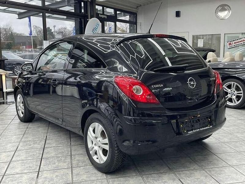 Gebraucht Opel Corsa Edition 69 PS (50 kW) 2010 Schwarz Kleinwagen