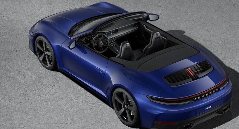 Gebraucht Porsche 911 Carrera Cabriolet Sport 394 PS (289 kW) 2024 Blau Cabrio