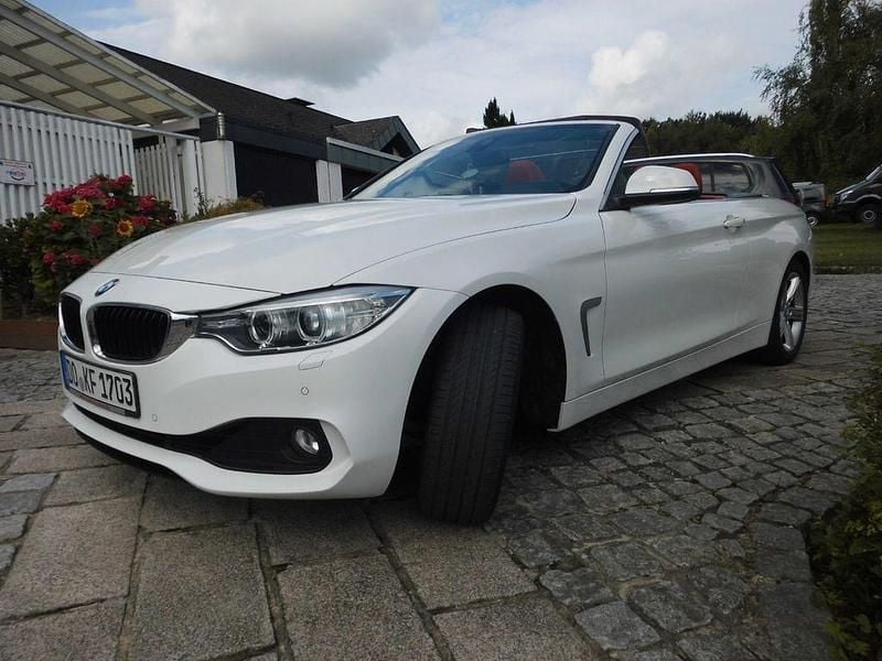 Weiß Gebraucht 2014 BMW 428 Cabrio | 19.900 € (Superpreis) - Bild 1/4