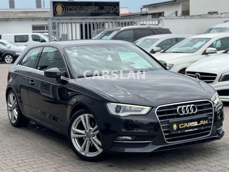 Schwarz Gebraucht 2013 Audi A3 S-Line Limousine | 10.998 € (Guter Preis) - Bild 1/4