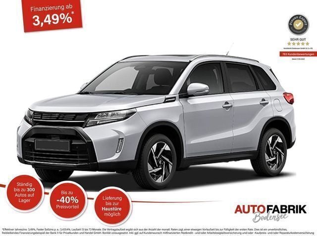 Ice gryish blue metallic / cosmic black pearl metallic Neu 2025 Suzuki Vitara Comfort+ SUV | 24.890 € (Fairer Preis) - Bild 1/2