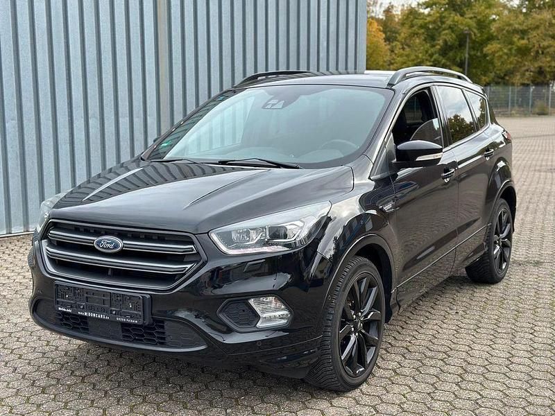Schwarz Gebraucht 2018 Ford Kuga ST-Line SUV | 13.950 € (Fairer Preis) - Bild 1/4