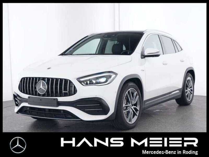 Unilack polarweiß Gebraucht 2023 Mercedes GLA35 AMG AMG SUV | 44.444 € (Guter Preis) - Bild 1/4
