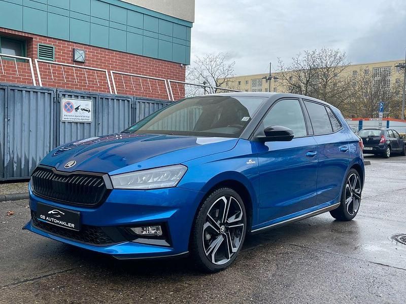 Gebraucht Skoda Fabia Monte Carlo 150 PS (110 kW) 2024 Blau Kleinwagen