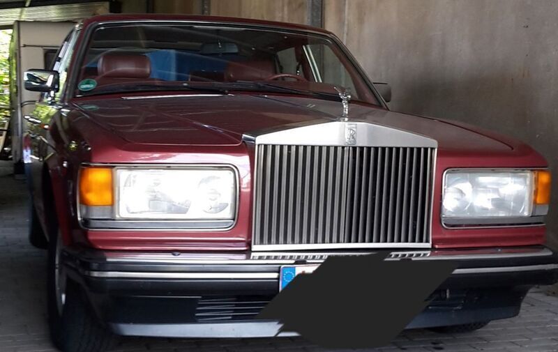 Rot Gebraucht 1989 Rolls Royce Silver Spirit Limousine | 29.500 € - Bild 1/4