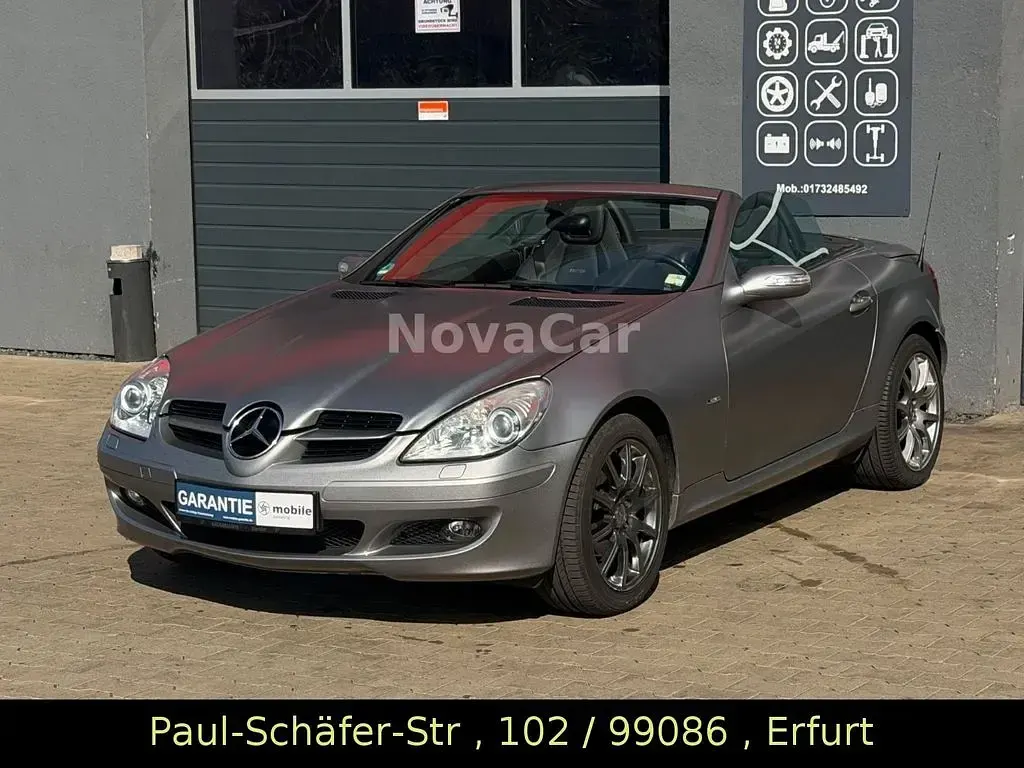 Gebraucht Mercedes SLK200 Edition 163 PS (119 kW) 2007 Grau Cabrio