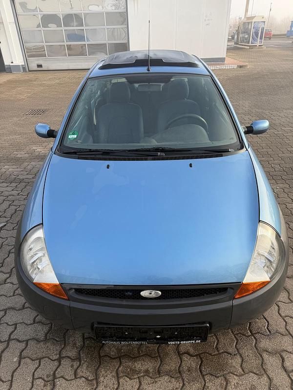 Second-hand Ford Ka 75 CP (55 kW) 2003 Albastru Hatchback