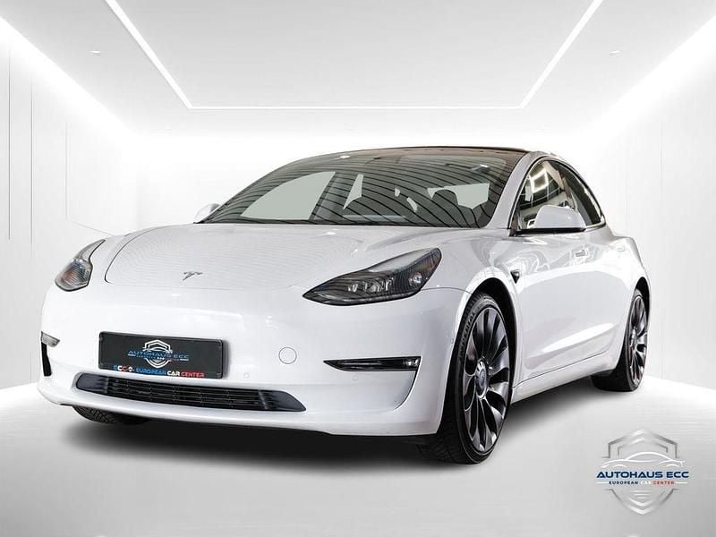 Gebraucht Tesla Model 3 Performance 377 kW (513 PS) 2022 Perlweiss Limousine