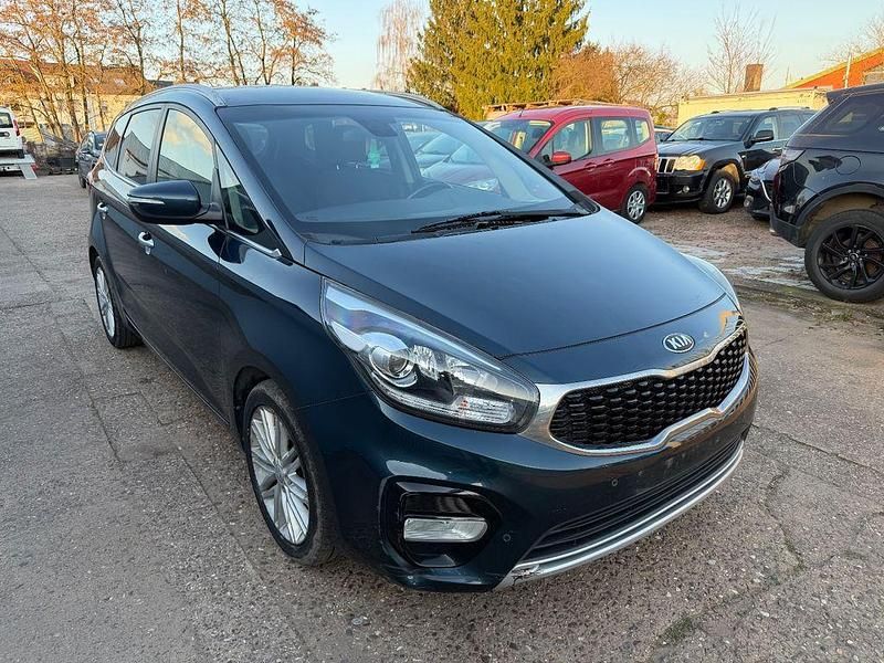 Gebraucht Kia Carens 135 PS (99 kW) 2017 Schwarz Van / Kleinbus