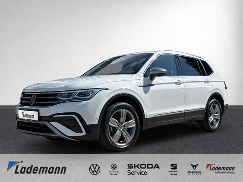 Weiß Gebraucht 2023 VW Tiguan Allspace Elegance SUV | 39.229 € (Fairer Preis) - Bild 1/4