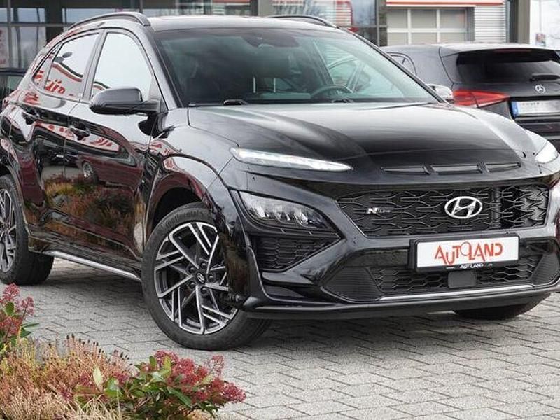 Gebraucht Hyundai Kona N Line 199 PS (146 kW) 2021 Schwarz SUV