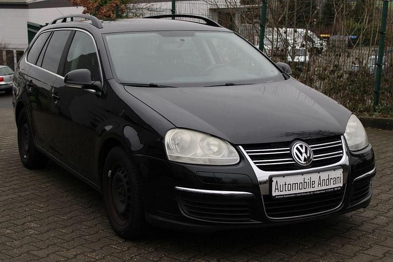 Schwarz Gebraucht 2007 VW Golf V Comfortline Kombi | 2.950 € (Superpreis) - Bild 1/4