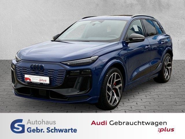 Ascariblau metallic Gebraucht 2024 Audi SQ6 e-tron Ambiente SUV | 85.970 € (Etwas zu teuer) - Bild 1/4