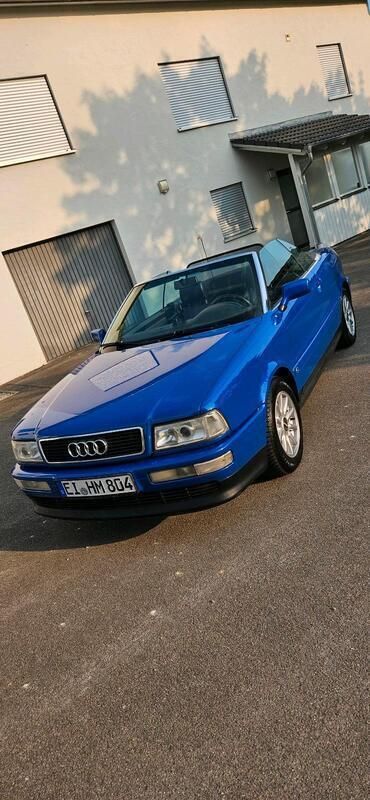 Blau Gebraucht 1996 Audi Cabriolet Cabrio | 7.900 € (Guter Preis) - Bild 1/4