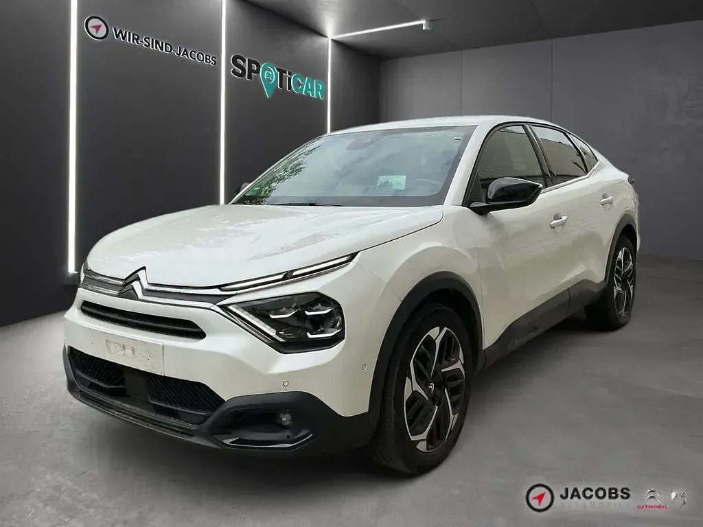 Gebraucht Citroën C4 X Shine 131 PS (96 kW) 2023 Lack weiss perlglnzend/typ a (metallic) SUV