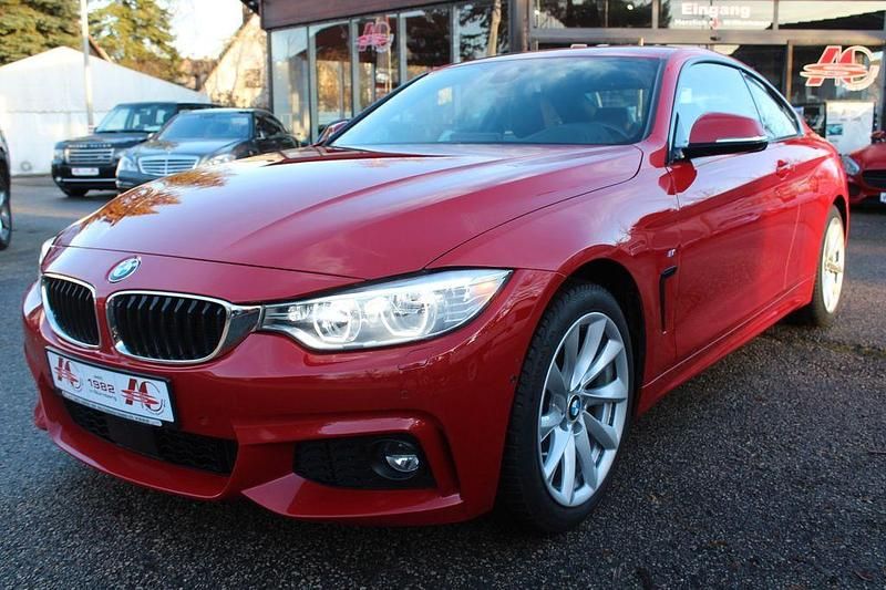Rot Gebraucht 2016 BMW 420 M Sport Coupé | 23.990 € (Teuer) - Bild 1/4