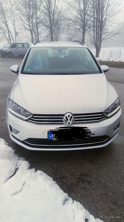 Gebraucht VW Golf Sportsvan LOUNGE 125 PS (91 kW) 2016 Silber Van / Kleinbus