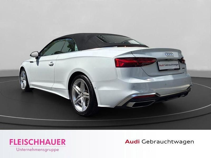 Gebraucht Audi A5 Cabriolet S-Line 204 PS (150 kW) 2021 Weiss Cabrio